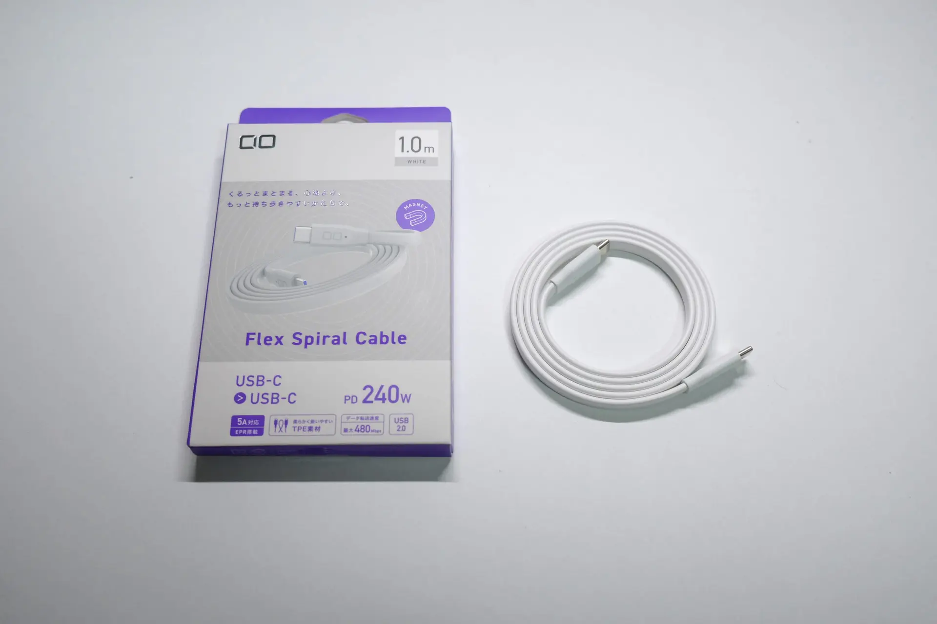 Flex Spiral Cable C to C