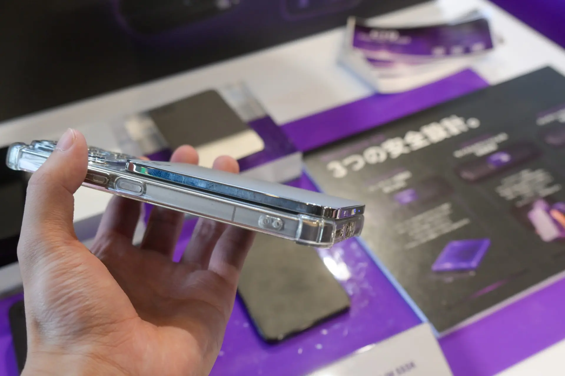SMARTCOBY ULTRA SLIM SS5Kを別角度から見た実機